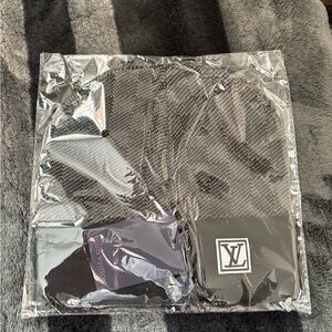 Louis Vuitton Black and Gray Hat